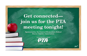 Picture of PTA Meeting Tonight Banner 5' x 3'
