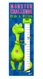Picture of Reading Goal Tracker Poster 10" x 30"