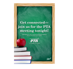 Picture of PTA Meeting Poster 12" x 18"
