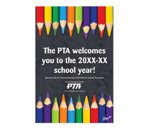 Picture of PTA Welcome Poster 12" x 18"