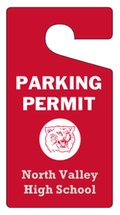 Picture of Parking Permit 3" x 5.625" Without Numbering