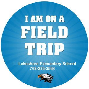 Picture of Field Trip Sticker 3" Circle