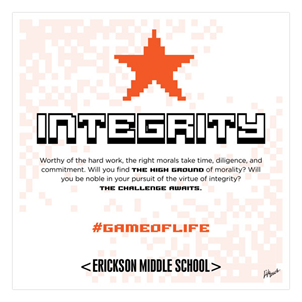 Picture of #GameOfLife Integrity Foam Board Poster 20" x 20"
