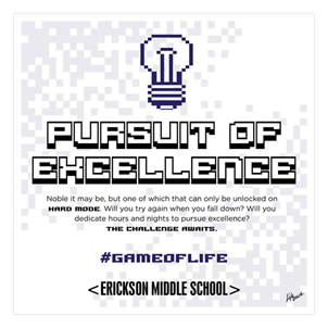 Picture of #GameOfLife Excellence Polystyrene Poster 20" x 20"