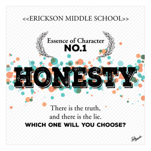 Picture of Essence of Character Honesty Poster 20" x 20"