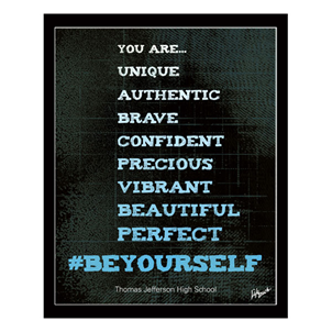 Picture of Be Yourself Poster 16" x 20"