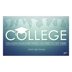 Picture of College Banner 5' x 3'