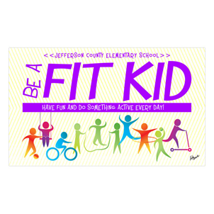 Picture of Fit Kid Banner 5' x 3'