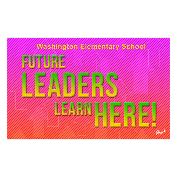 Picture of Future Leaders Banner 8' x 5'