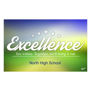 Picture of Excellence Banner 8' x 5'