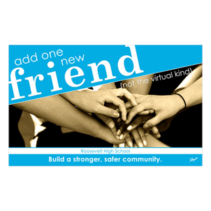 Picture of Add a Friend Banner 8' x 5'