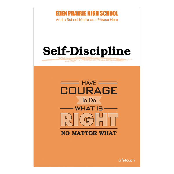 Picture of Self-Discipline Poster 12" x 18" English