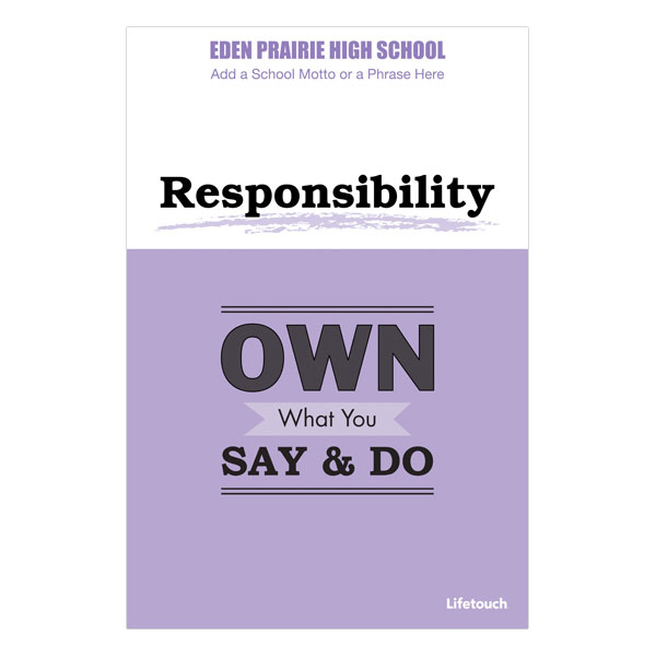 Picture of Responsibility Poster 12" x 18" English