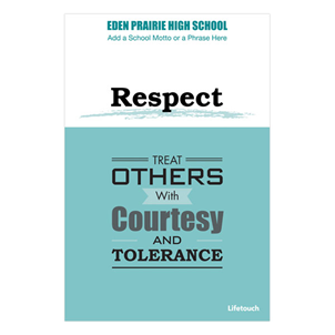 Picture of Respect Poster 12" x 18" English