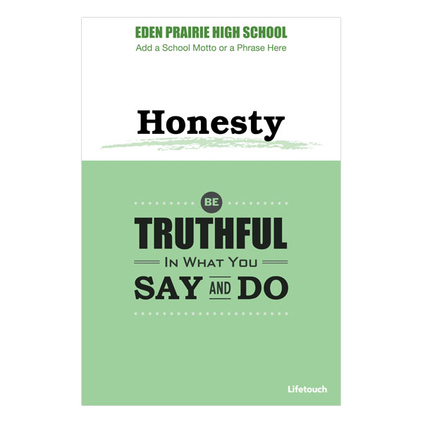 Picture of Honesty Poster 12" x 18" English