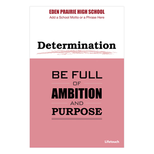 Picture of Determination Poster 12" x 18" English