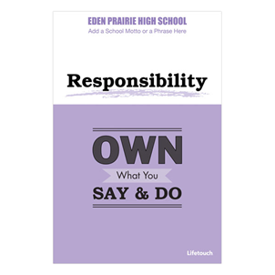 Picture of Responsibility Foam Board Poster 12" x 18" English