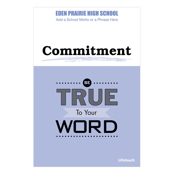 Picture of Commitment Foam Board Poster 12" x 18" English