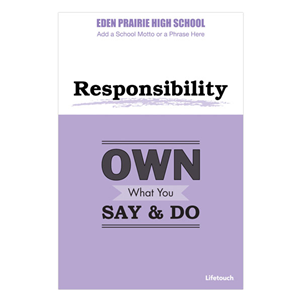 Picture of Responsibility Polystyrene Poster 12" x 18" English