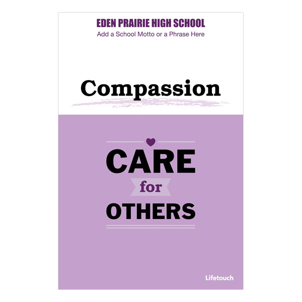 Picture of Compassion Polystyrene Poster  12" x 18" English