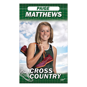 Picture of Cross Country Athlete Leadership Banner 3' x 5'