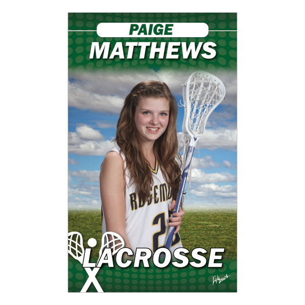 Picture of Athlete Leadership Banner - Lacrosse 3' x 5'