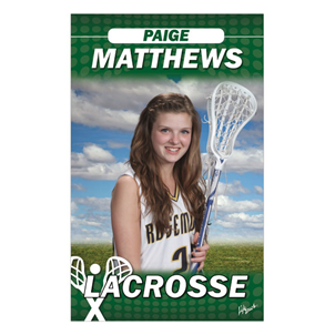 Picture of Athlete Leadership Banner - Lacrosse 5' x 8'
