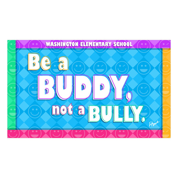 Picture of Be a Buddy Banner 5' x 3'