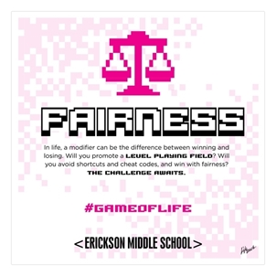 Picture of #GameOfLife Fairness Poster 20" x 20"