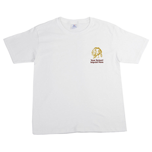 Picture of White T-Shirt Youth 100% Cotton