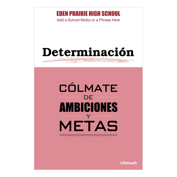 Picture of Determination Character Poster 12" x 18" Spanish