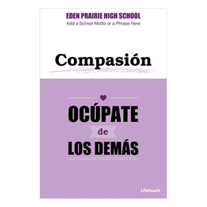 Picture of Compassion Character Poster 12" x 18" Spanish