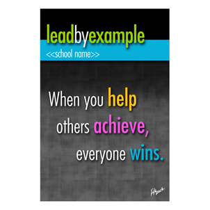 Picture of Help Others Achieve Poster 12" x 18"