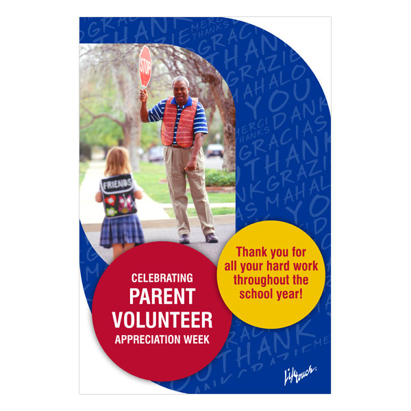 Picture of Parent Volunteer Appreciation Poster 12" x 18"