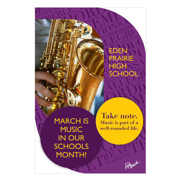 Picture of Music In Our Schools Poster 12" x 18"