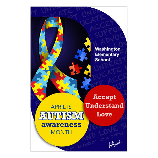 Picture of Autism Awareness Poster 12" x 18"