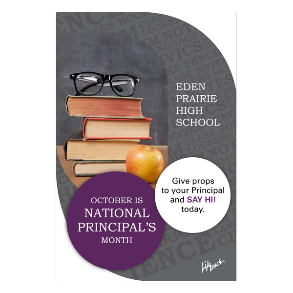 Picture of Principal Appreciation Month Poster 12" x 18"