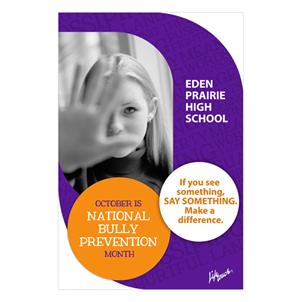 Picture of Bully Prevention Foam Board Poster 12" x 18"