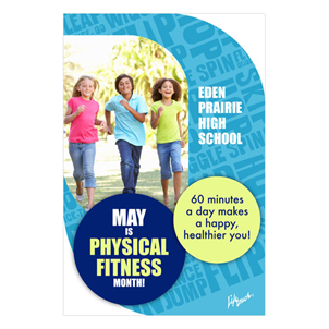 Picture of Fitness Foam Board Poster 12" x 18"