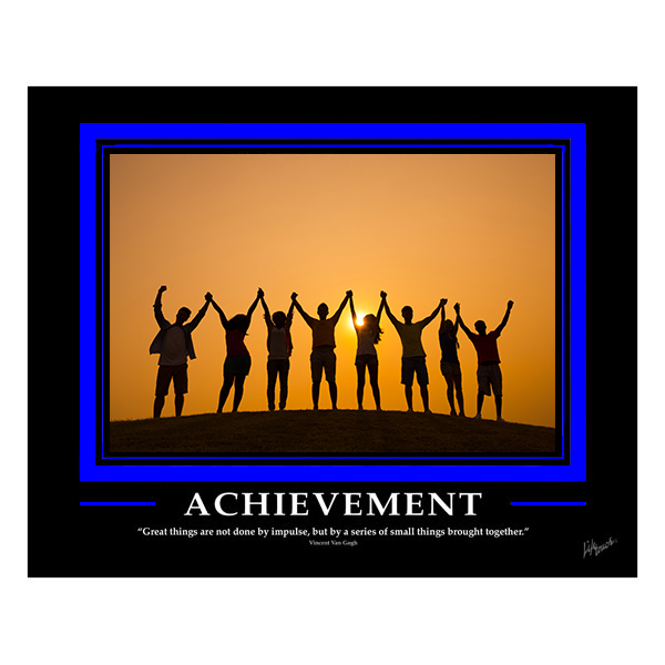 Picture of Achievement Foam Board Poster 10" x 8"