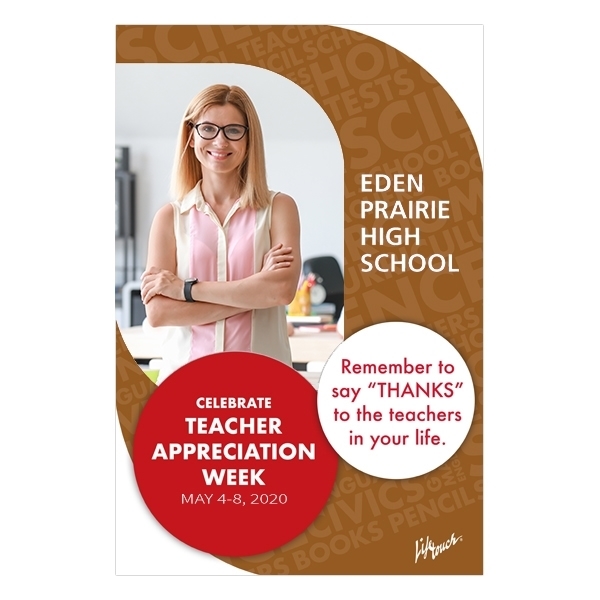 Picture of Teacher Appreciation Poster 12" x 18"