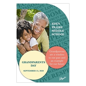 Picture of Grandparents Polystyrene Poster  12" x 18"
