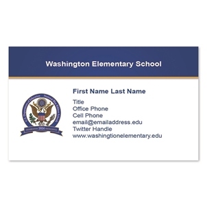 Picture of National Blue Ribbon Business Card 3.5" x 2"