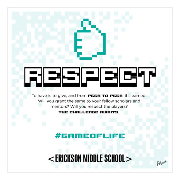 Lifetouch Print Shop - #GameOfLife Respect Poster 20