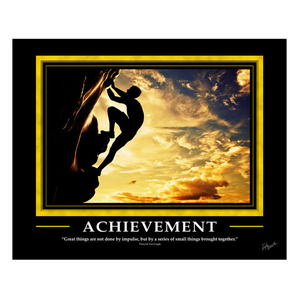 Picture of Achievement Poster 10" x 8"