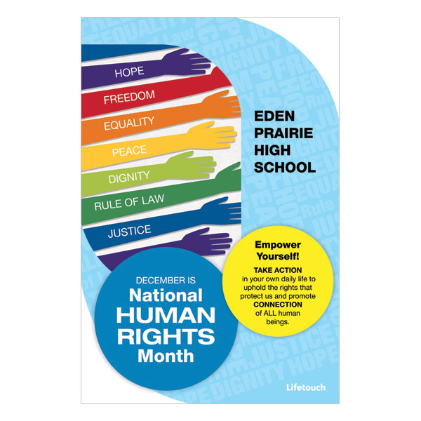 Picture of Human Rights Poster 12" x 18"