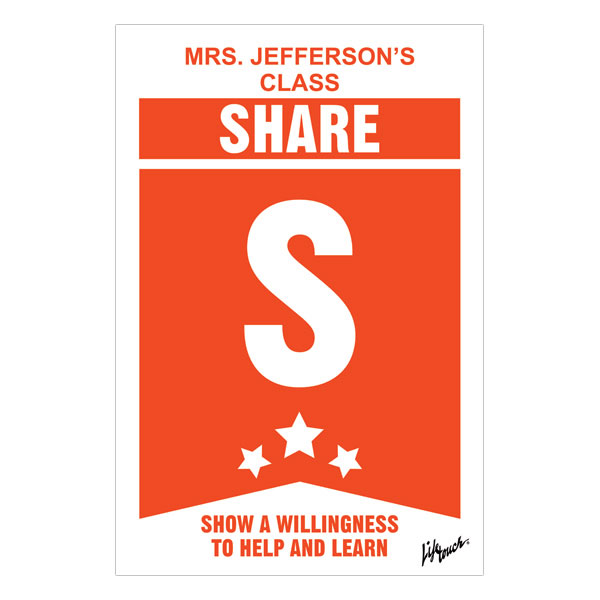 Picture of Share Poster 12" x 18"