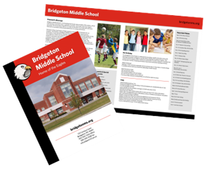 Picture of 17"w x 11"h Bi-Fold Brochures