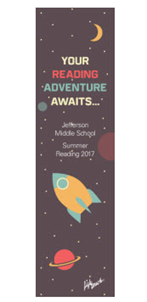 Picture of 2.25"w x 8.25"h Summer Reading Bookmark
