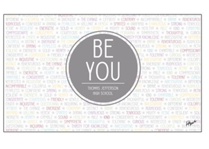 Picture of 5'w x 3'h Be You Banner